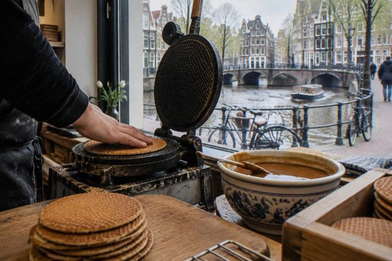 Amsterdam: Traditional Dutch Stroopwafel Making Workshop