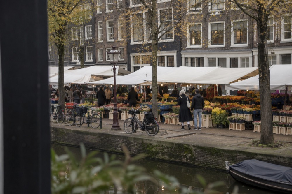 The frontage of Jordaan viewed from the opposite bank