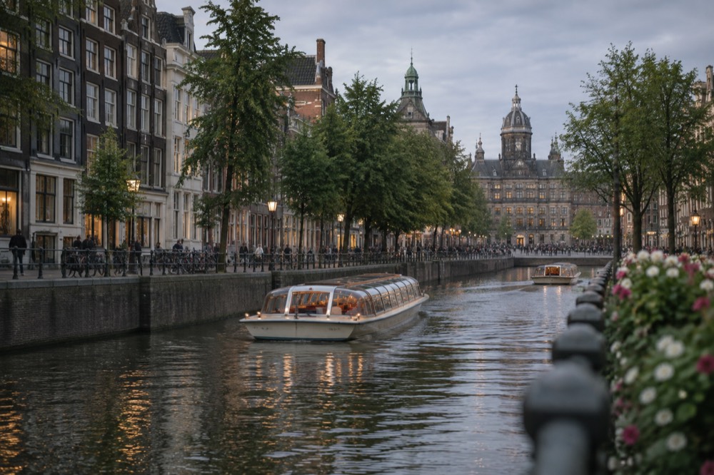 Canal Cruises on a Summer Evening